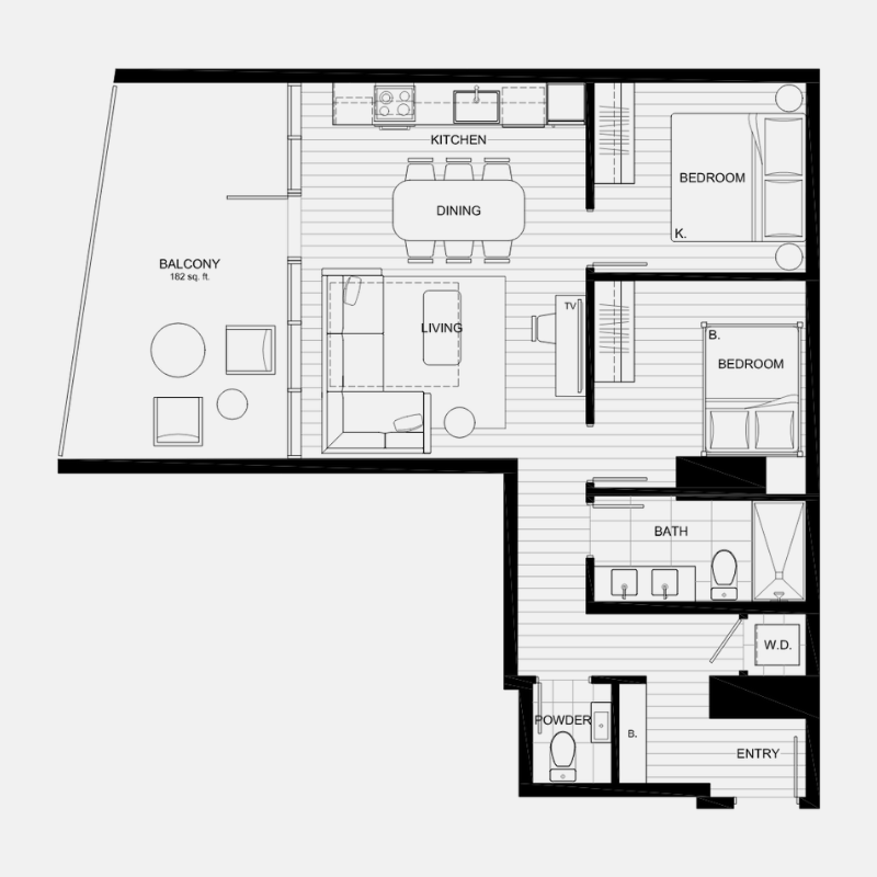 Family Apartment Floor Plan
