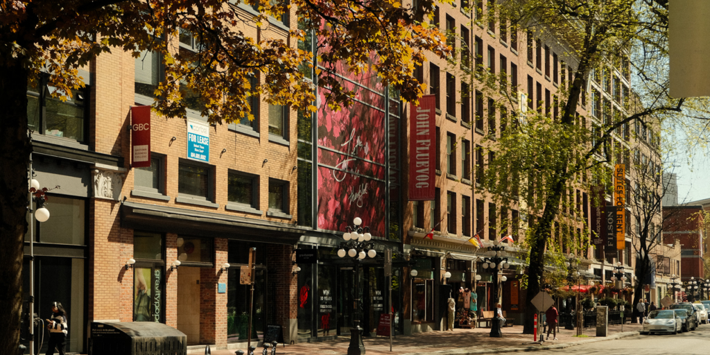 Vancouver's Gastown neighbourhood